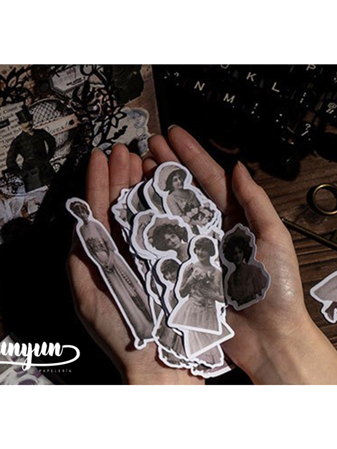 Stickers European Retro - 30 pzas 9