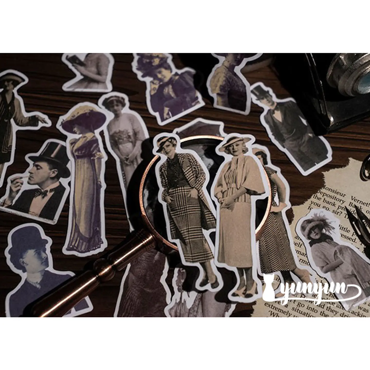 Stickers European Retro - 30 pzas 2
