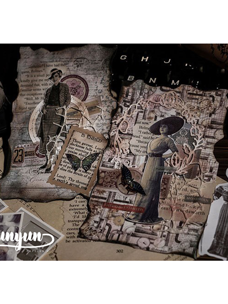 Stickers European Retro - 30 pzas 8