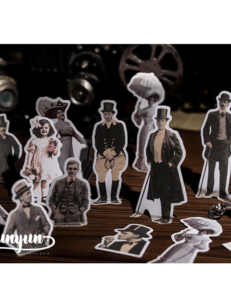 Stickers European Retro - 30 pzas 3