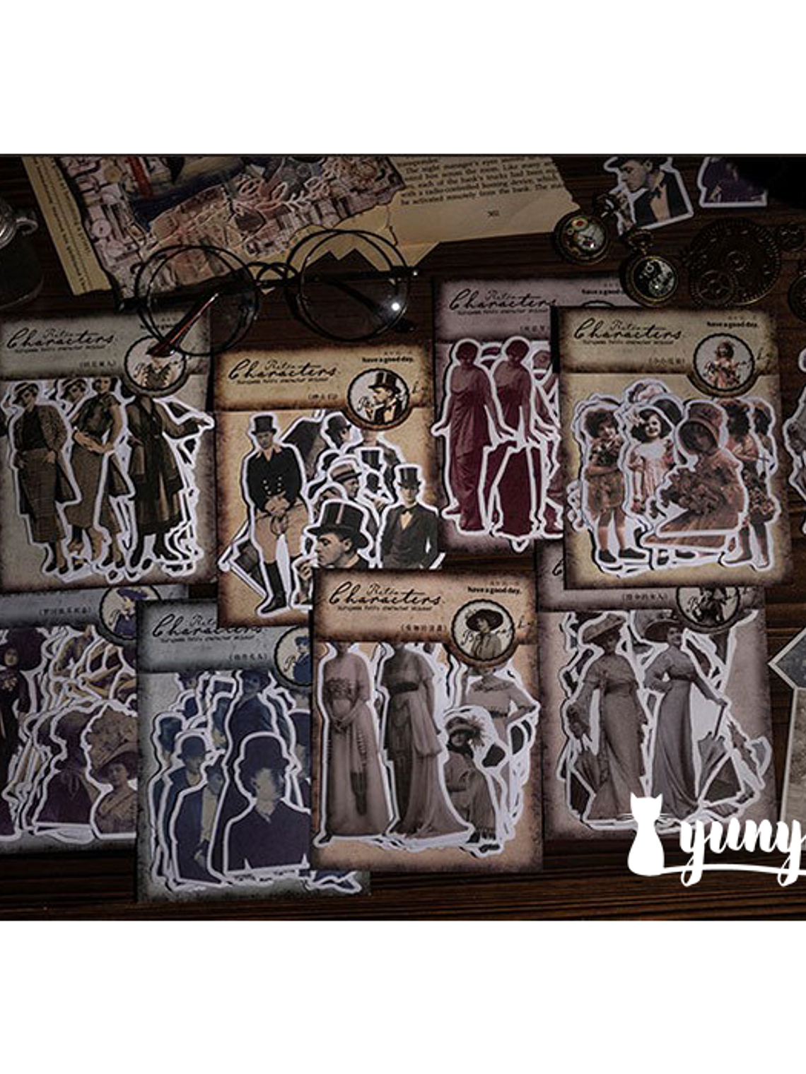 Stickers European Retro - 30 pzas 1