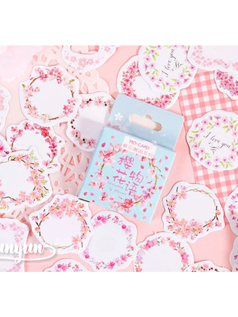 Caja Stickers Sakura VI - 45 pzas 1