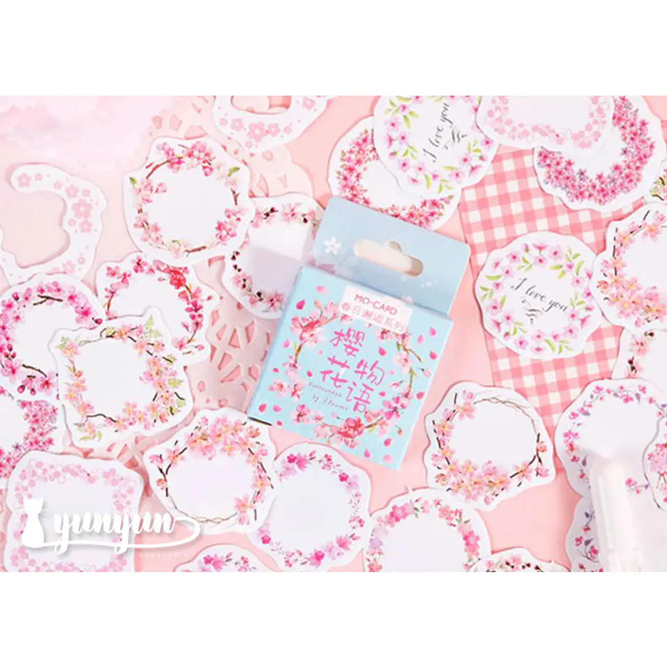 Caja Stickers Sakura VI - 45 pzas 1