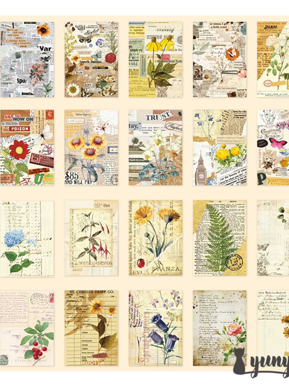 Set Papeles Memories - 60 pzas 10