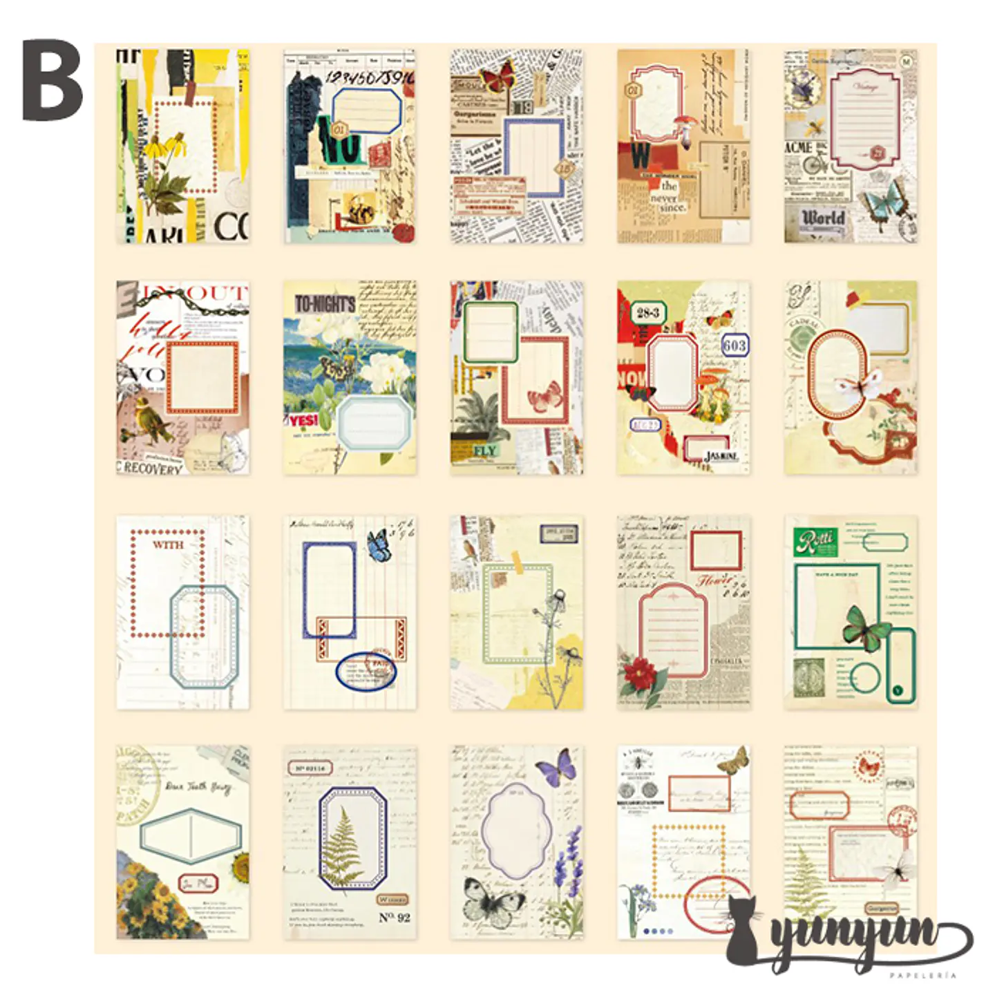 Set Papeles Memories - 60 pzas 11