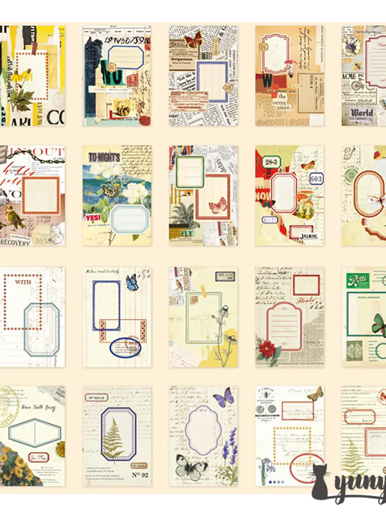 Set Papeles Memories - 60 pzas 11