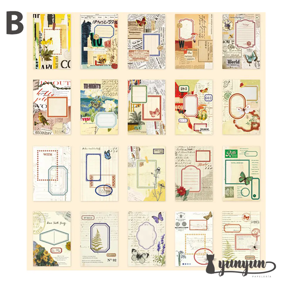 Set Papeles Memories - 60 pzas 11