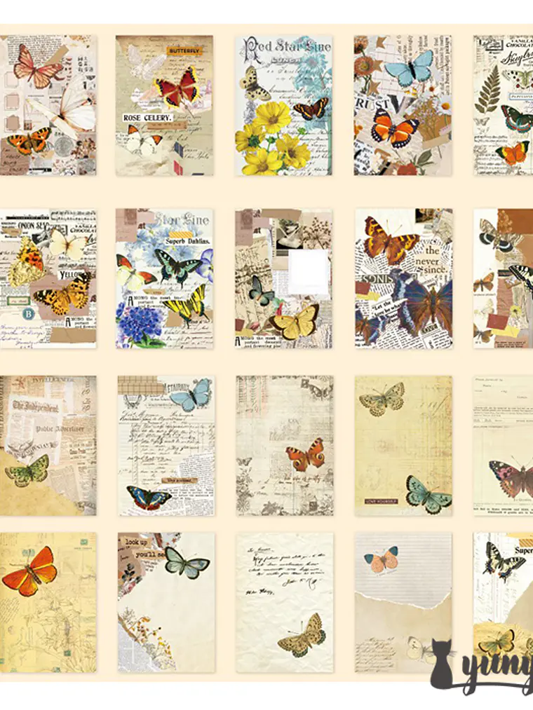 Set Papeles Memories - 60 pzas 12