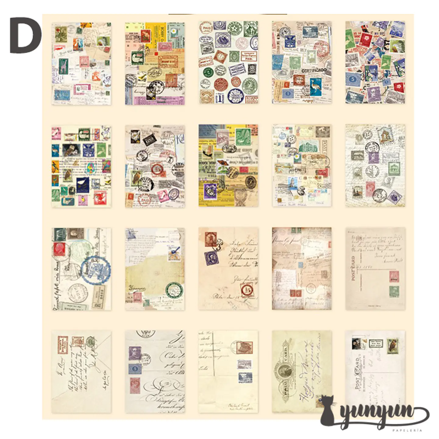 Set Papeles Memories - 60 pzas 13