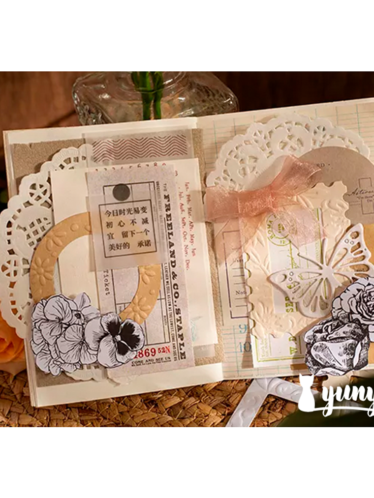 Papeles Marcos Gentle As the Moon - 20 pzas 5