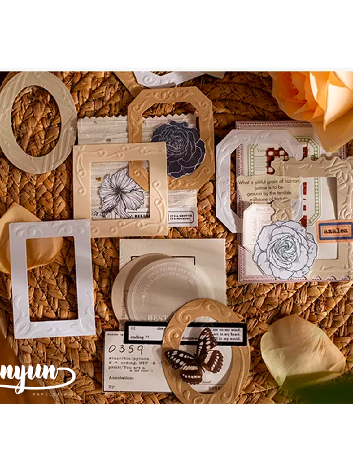 Papeles Marcos Gentle As the Moon - 20 pzas 4