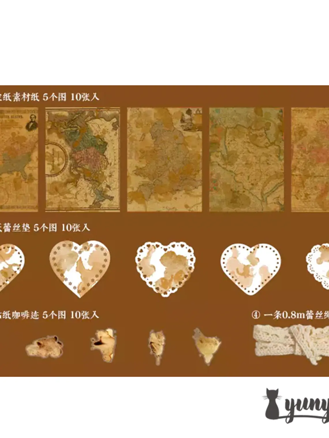 Papeles Coffee Impression - 30 pzas 19