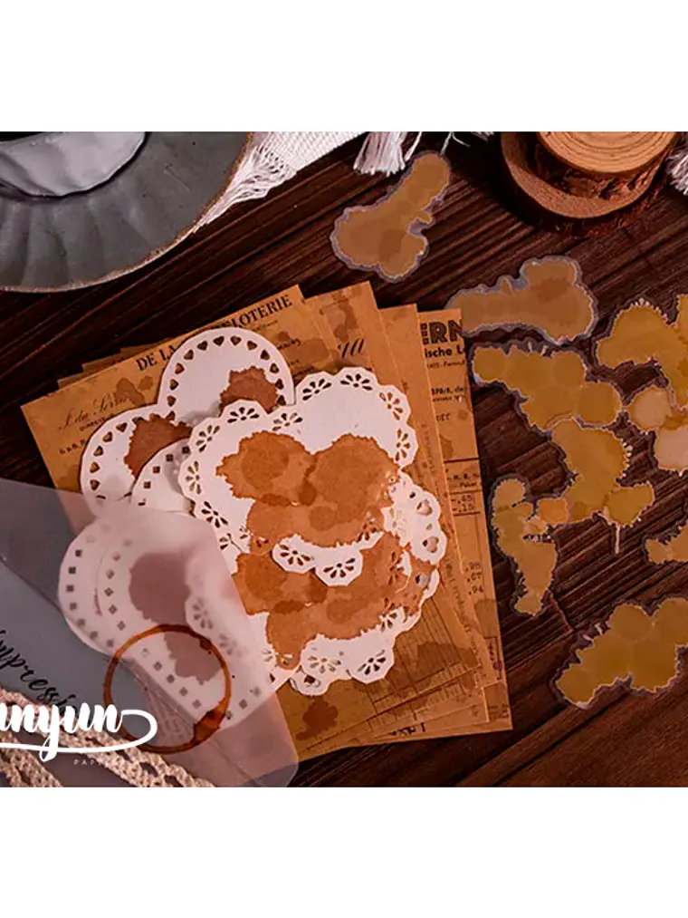 Papeles Coffee Impression - 30 pzas 4