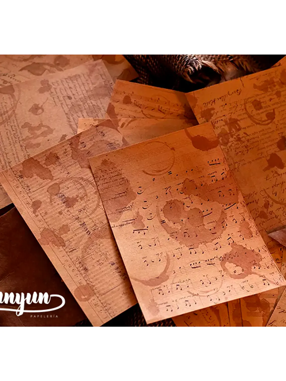 Papeles Coffee Impression - 30 pzas 6