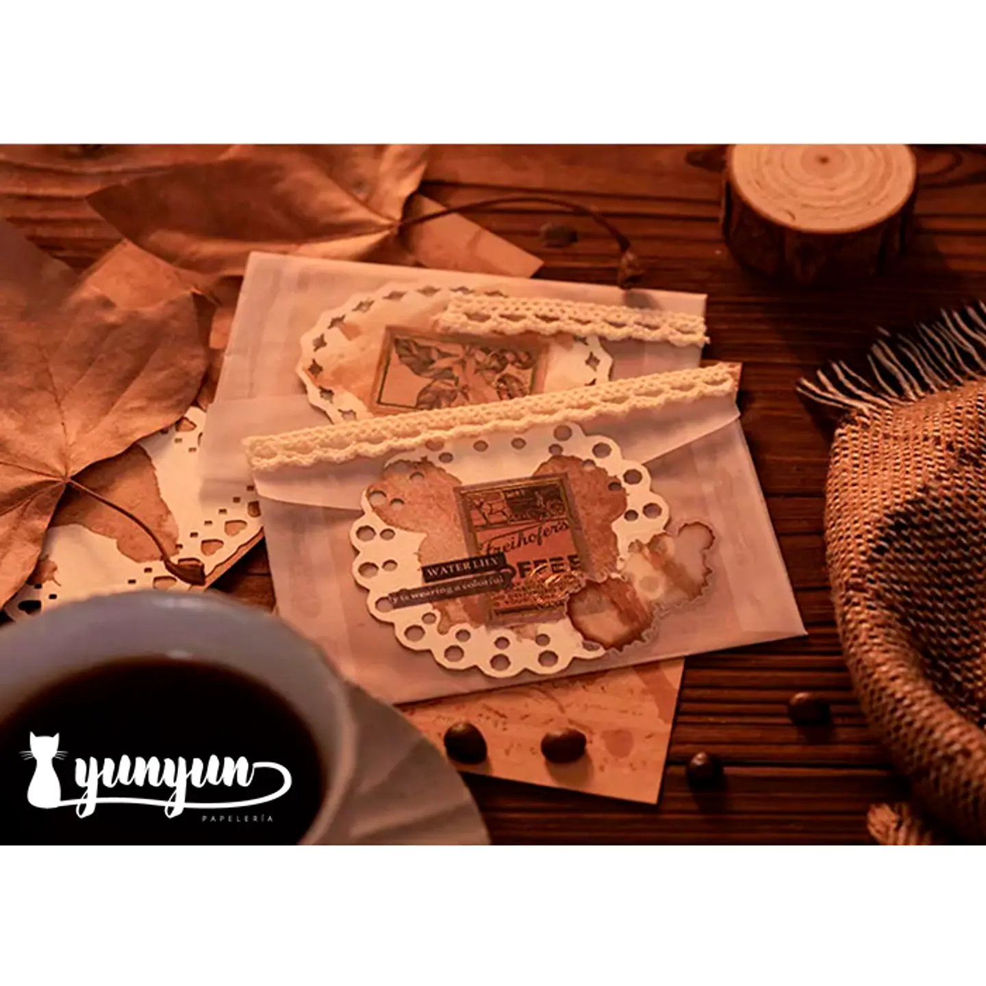 Papeles Coffee Impression - 30 pzas 7