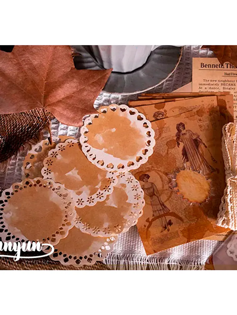 Papeles Coffee Impression - 30 pzas 13