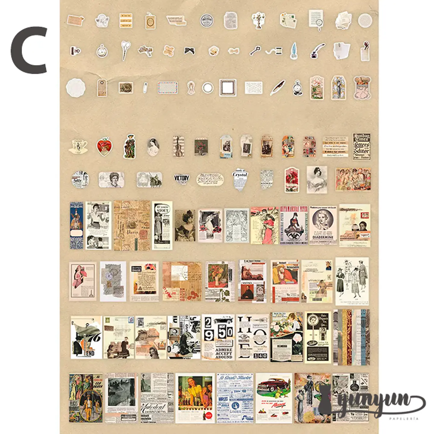 Deco Paper Box - 200 pzas 12