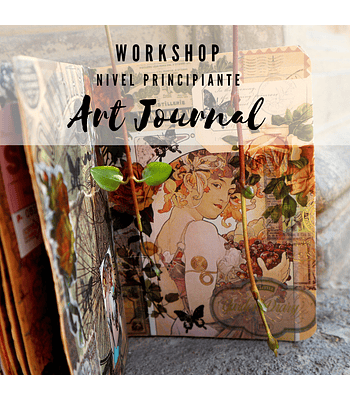 Workshop Art Journal - Viernes 25 noviembre (Online)