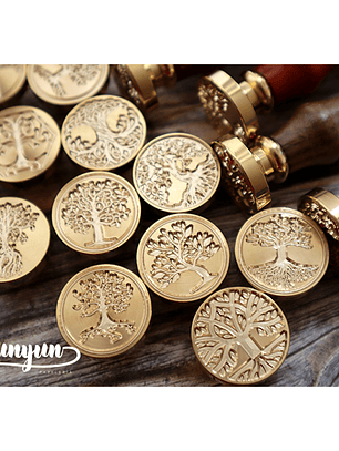 Sellos de Lacre Árbol de la Vida (2,5cm) - 18 diseños