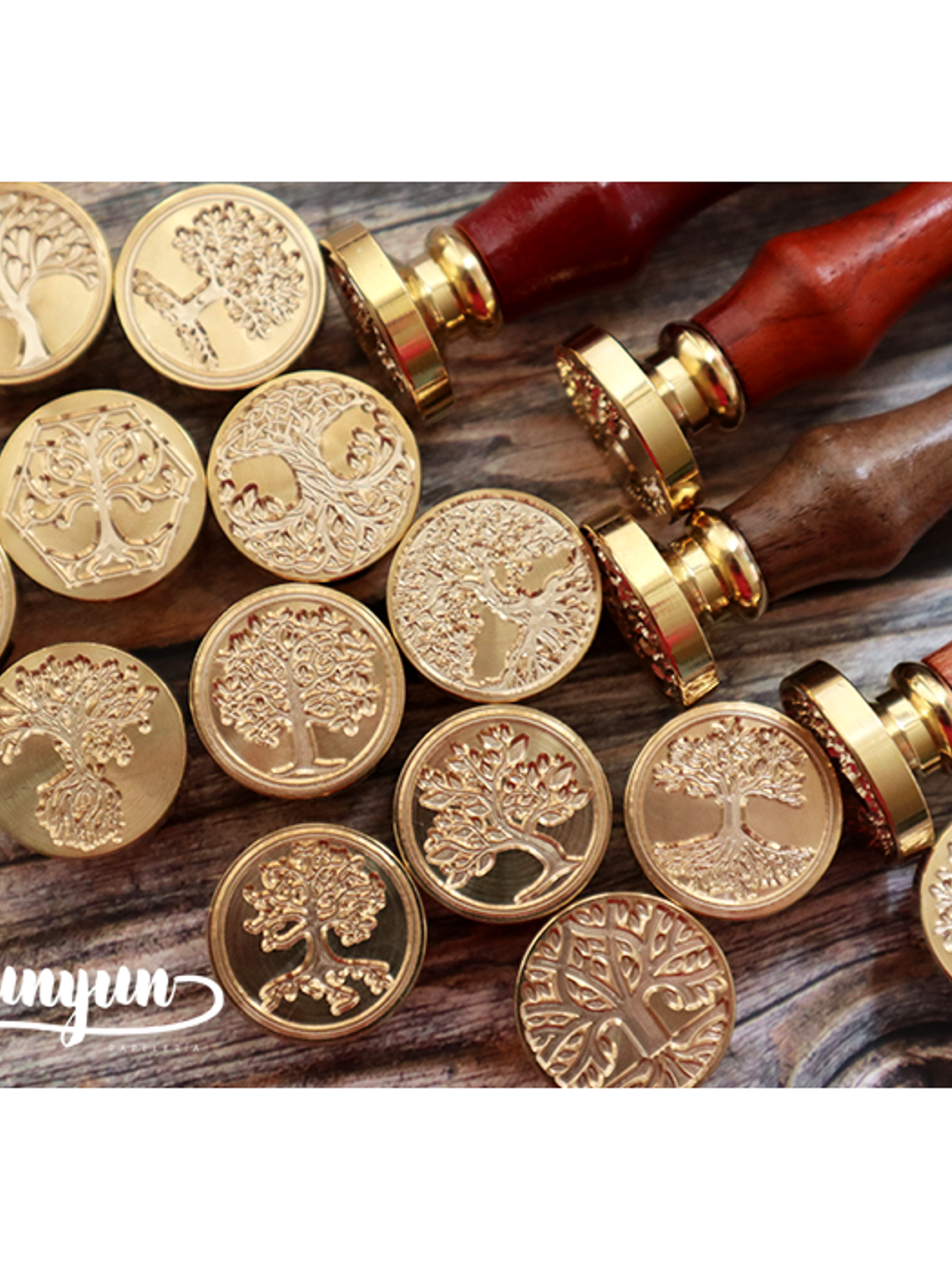 Sellos de Lacre Árbol de la Vida (2,5cm) - 18 diseños 4