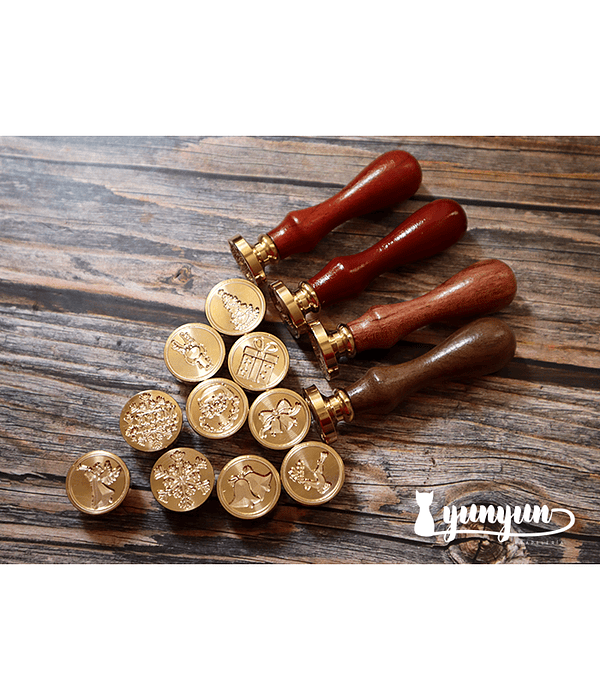 Sellos de Lacre Navidad II (2,5cm) - 20 diseños