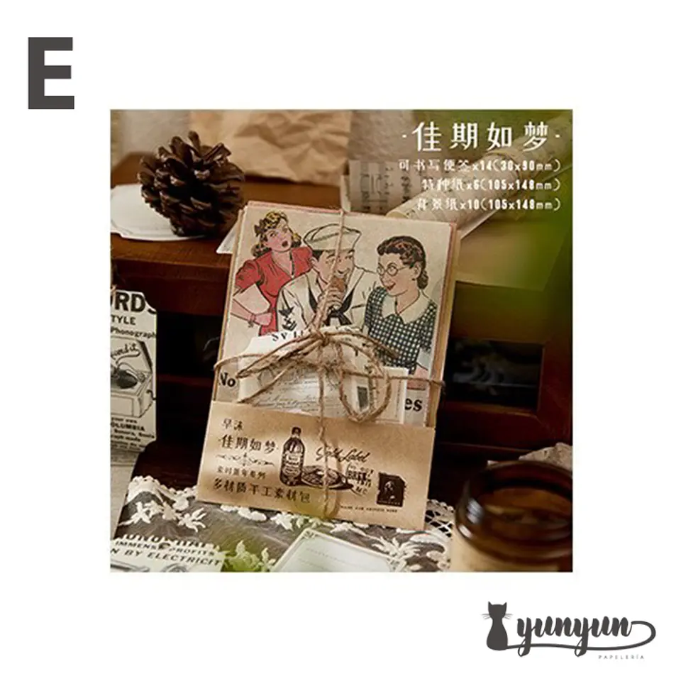 Deco Paper Vintage - 30 pzas 15