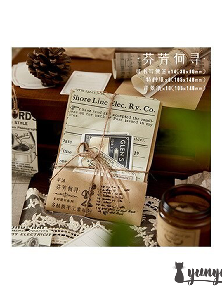 Deco Paper Vintage - 30 pzas 16