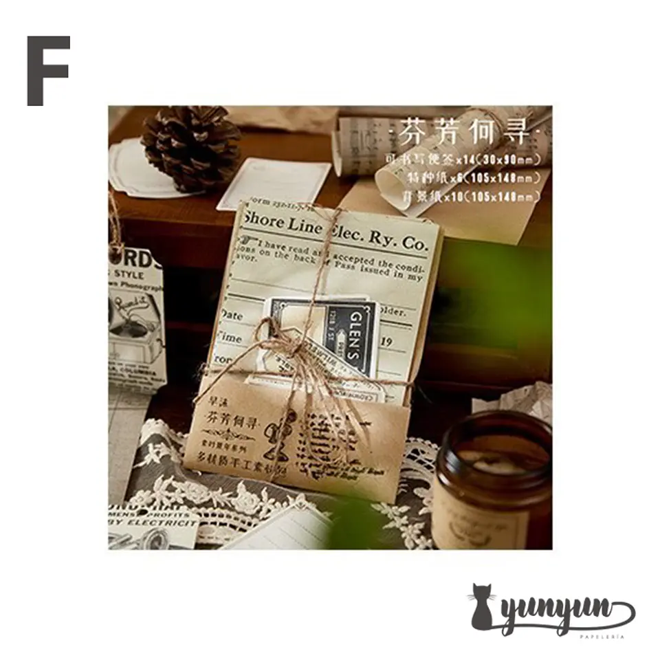 Deco Paper Vintage - 30 pzas 16