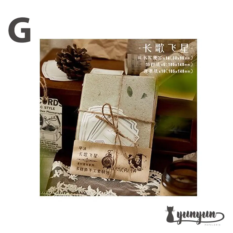 Deco Paper Vintage - 30 pzas 17