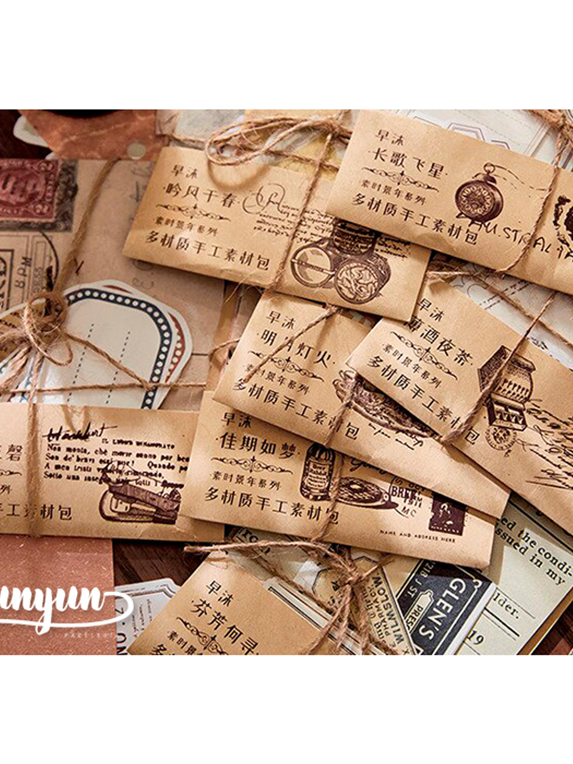 Deco Paper Vintage - 30 pzas 9
