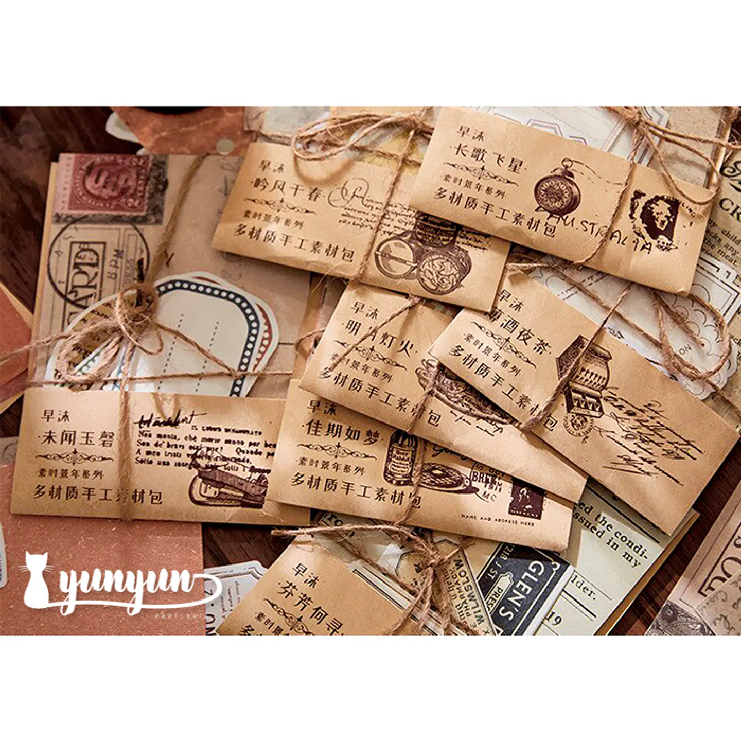 Deco Paper Vintage - 30 pzas 9