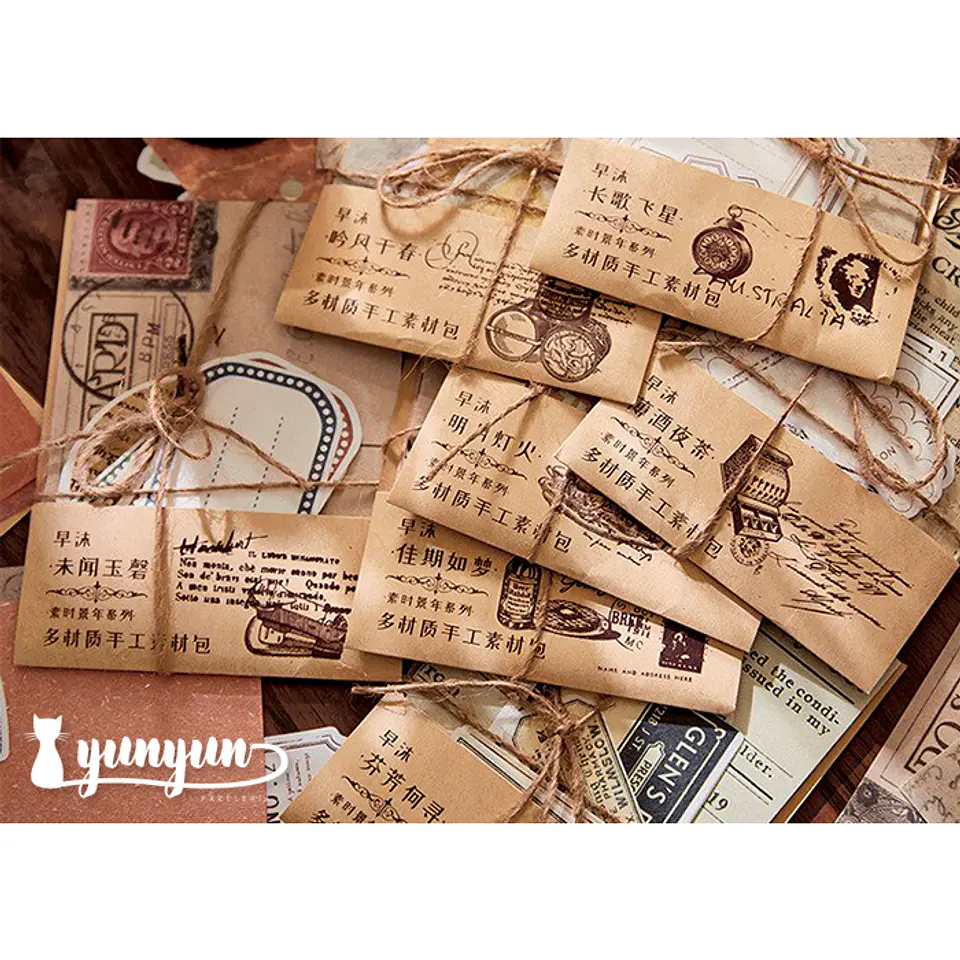 Deco Paper Vintage - 30 pzas 9