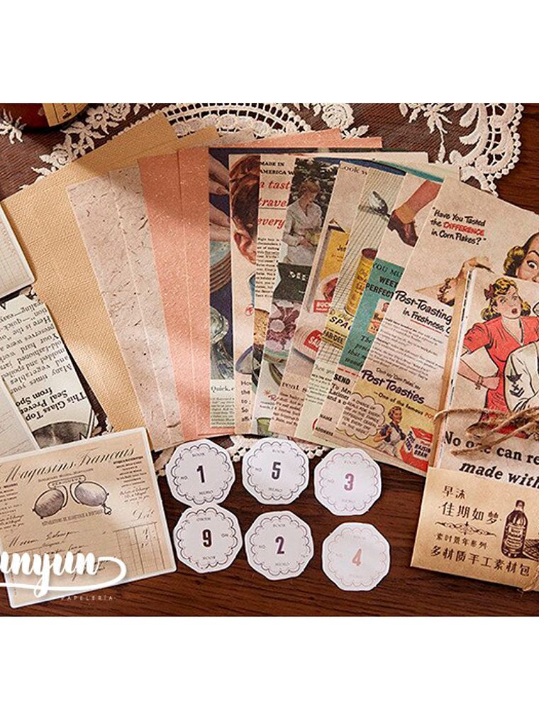 Deco Paper Vintage - 30 pzas 2