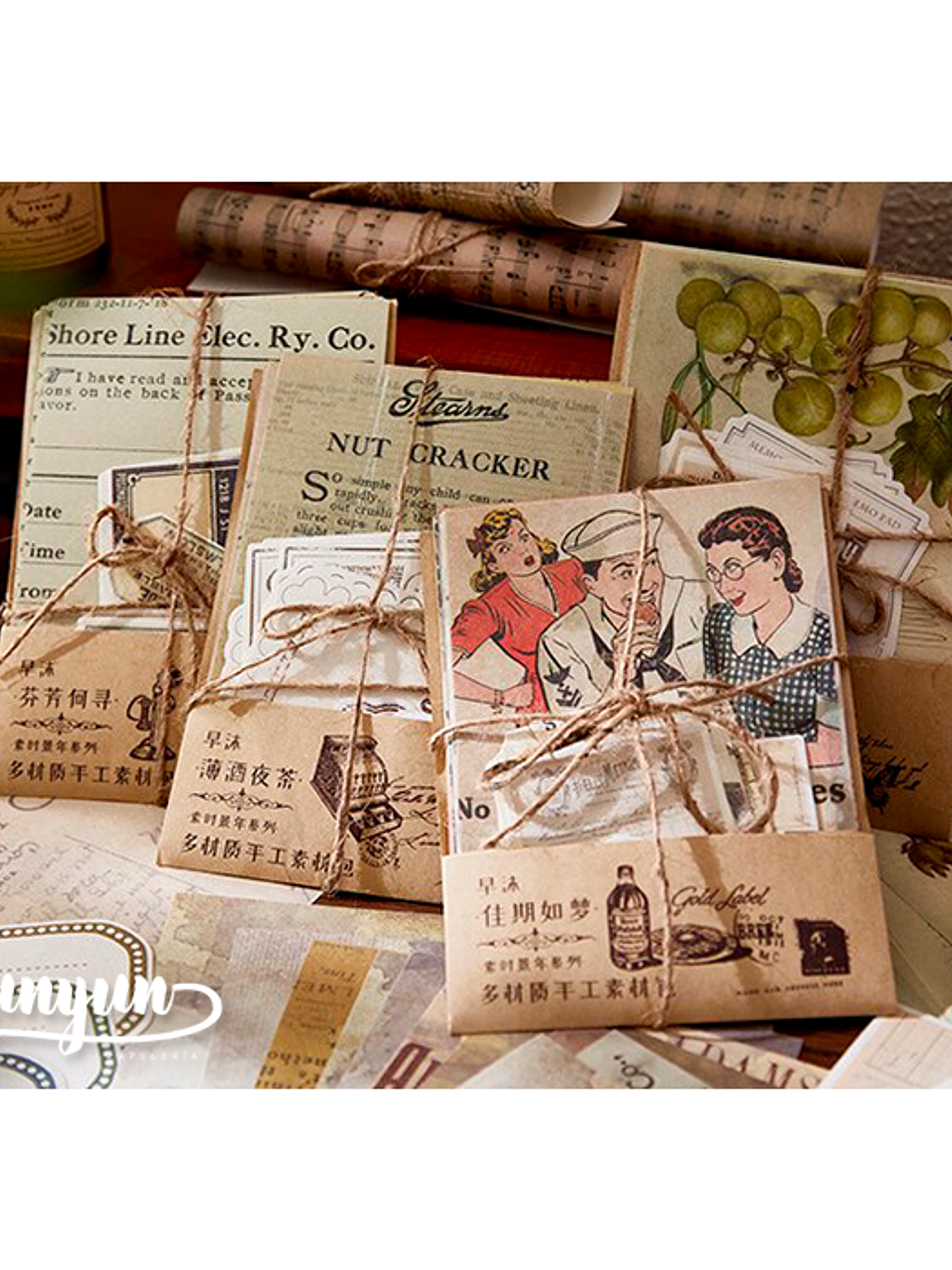 Deco Paper Vintage - 30 pzas 1