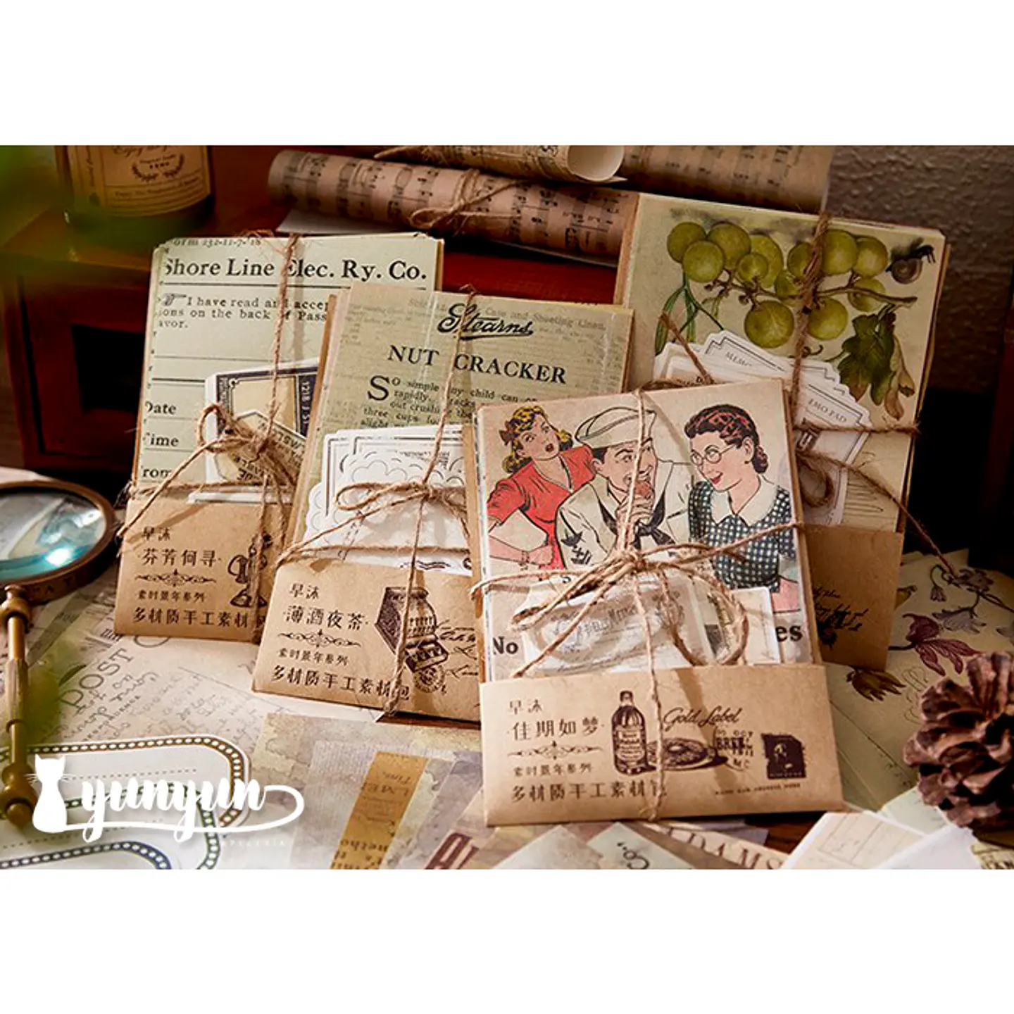 Deco Paper Vintage - 30 pzas 1