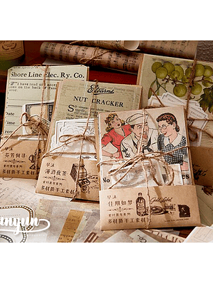 Deco Paper Vintage - 30 pzas