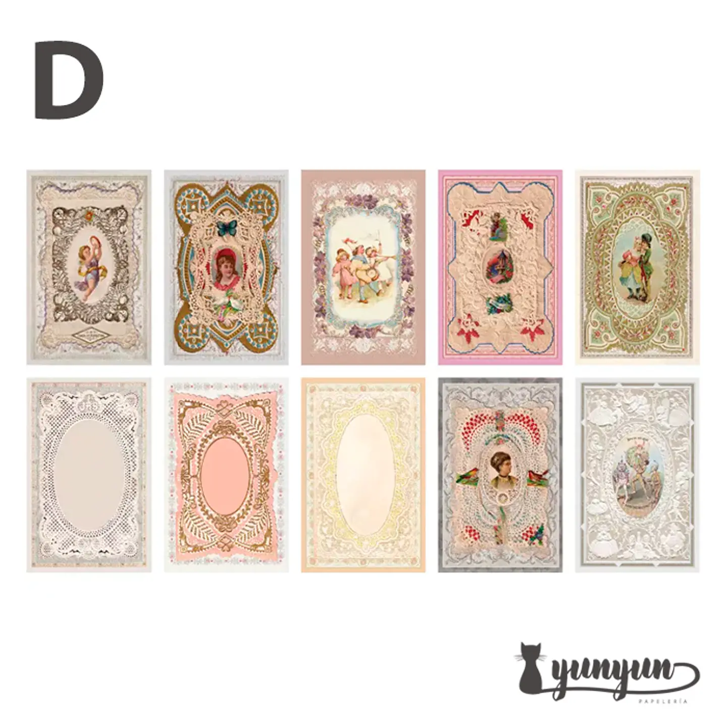 Lace Note Series - 50 pzas 14