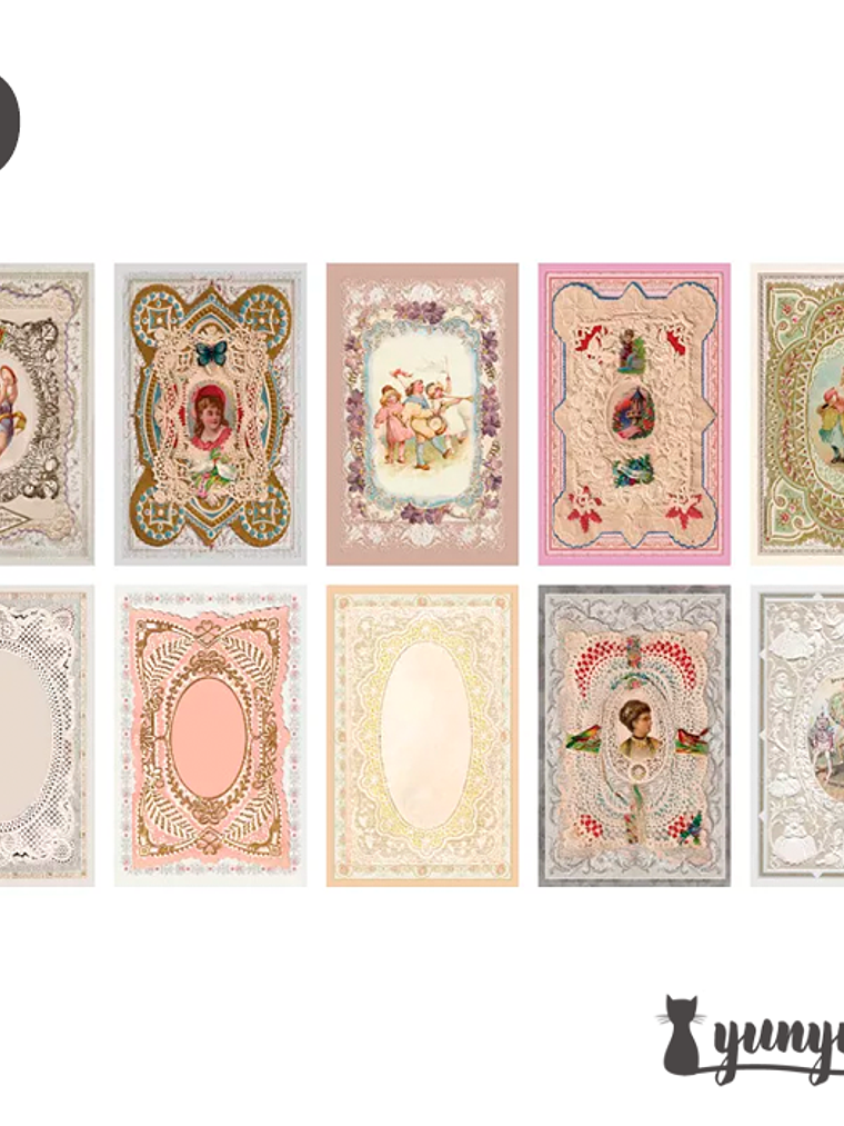 Lace Note Series - 50 pzas 14