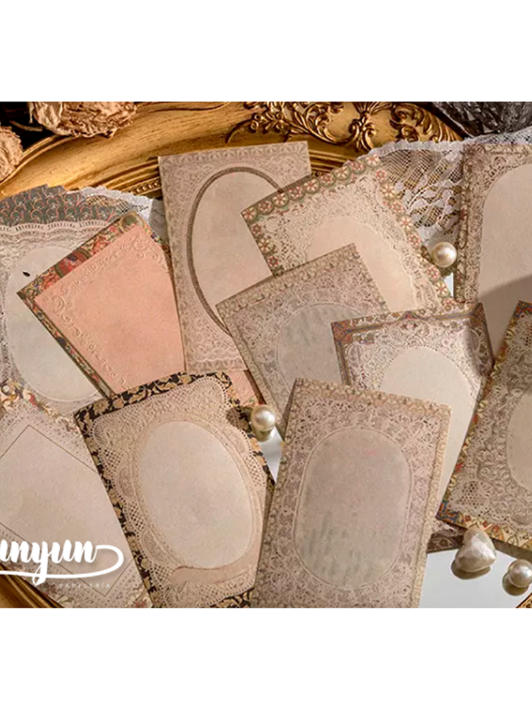 Lace Note Series - 50 pzas 10