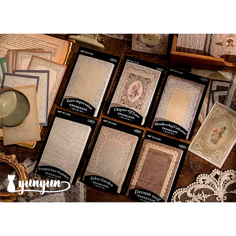 Lace Note Series - 50 pzas