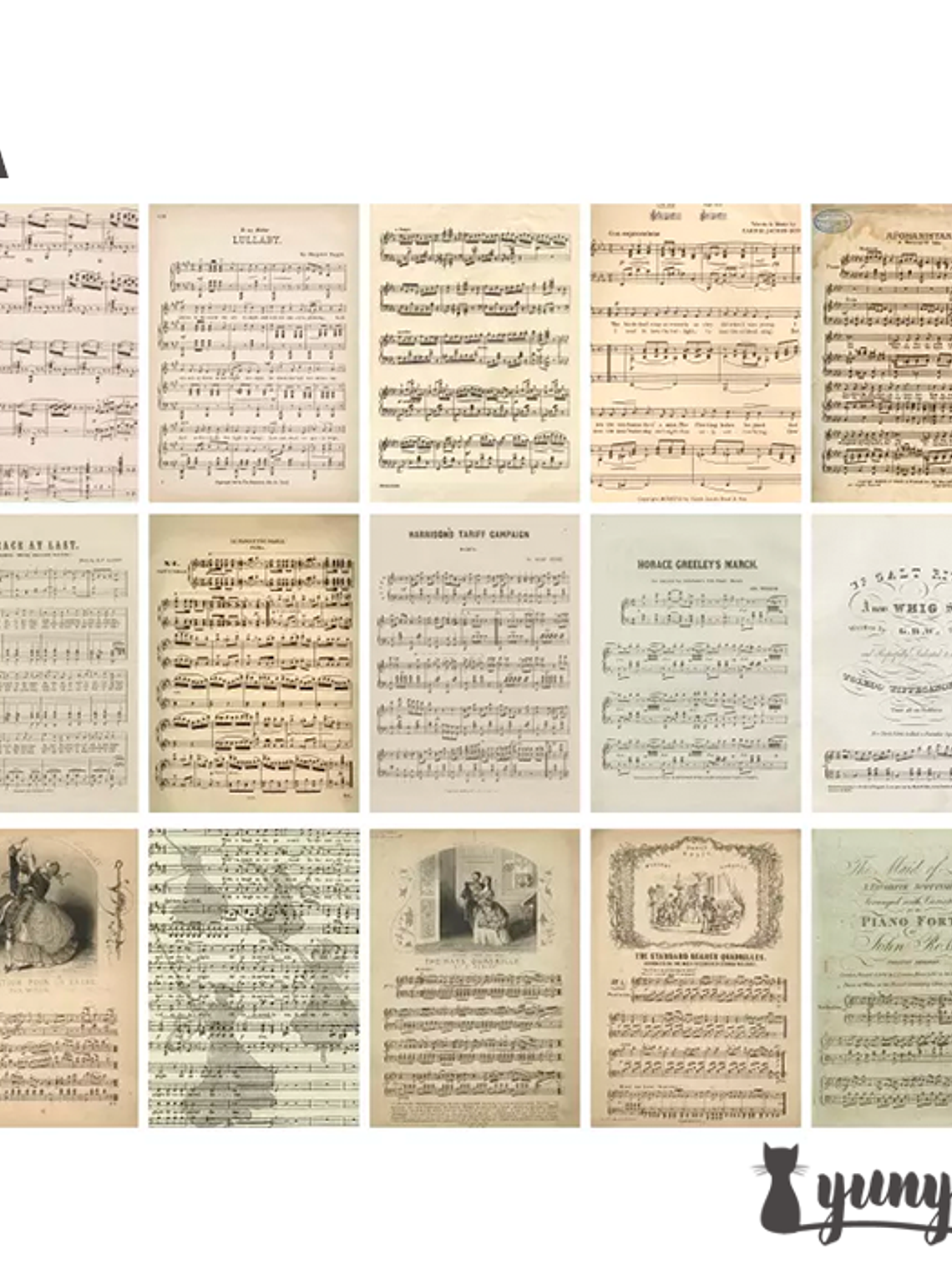 Retro Inspiration Material Paper - 30 pzas 11