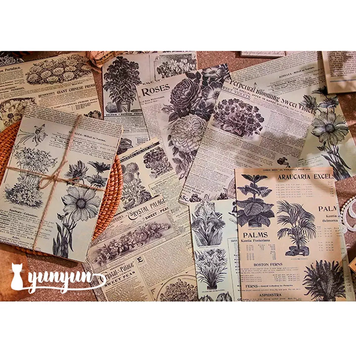 Retro Inspiration Material Paper - 30 pzas 9