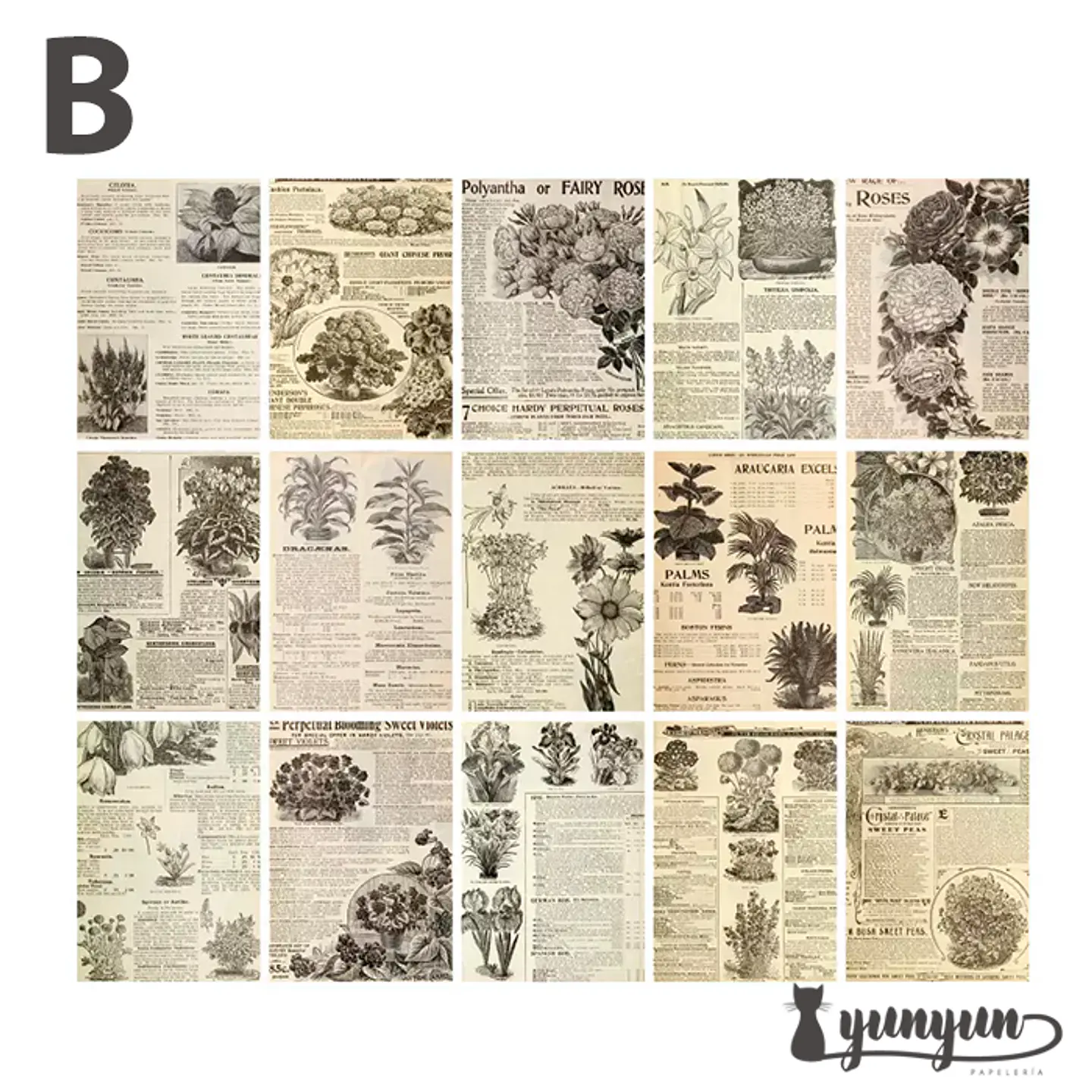 Retro Inspiration Material Paper - 30 pzas 12