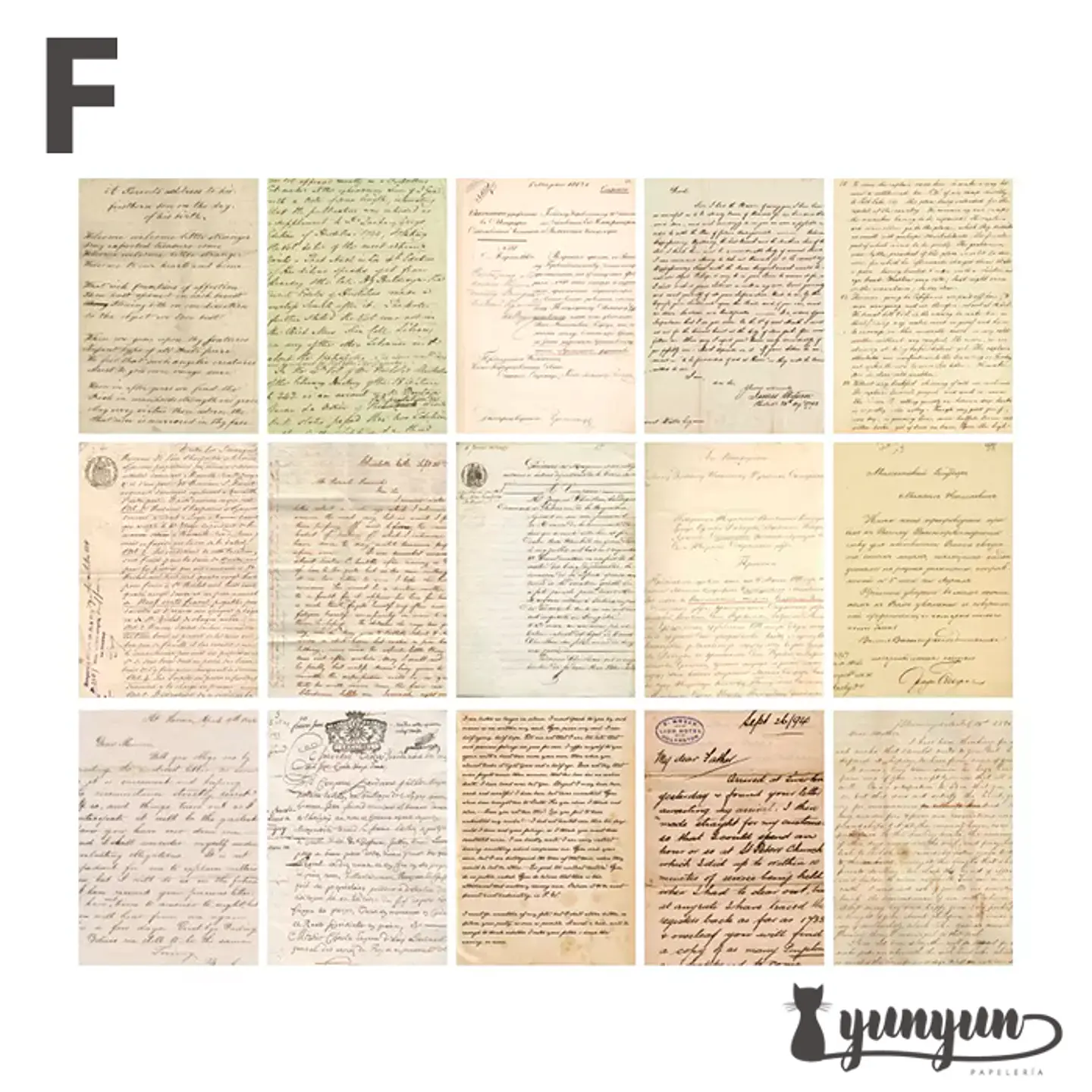 Retro Inspiration Material Paper - 30 pzas 16