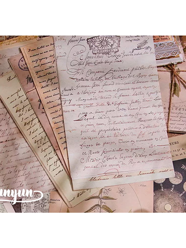 Retro Inspiration Material Paper - 30 pzas 3