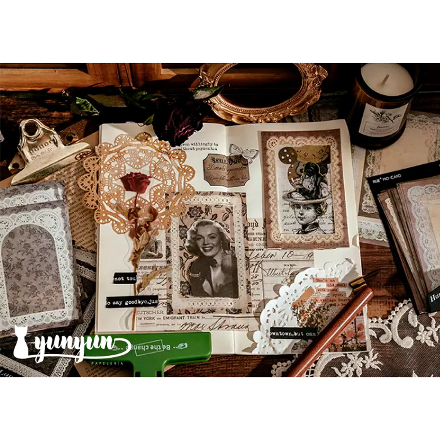 Retro Inspiration Material Paper - 30 pzas 4
