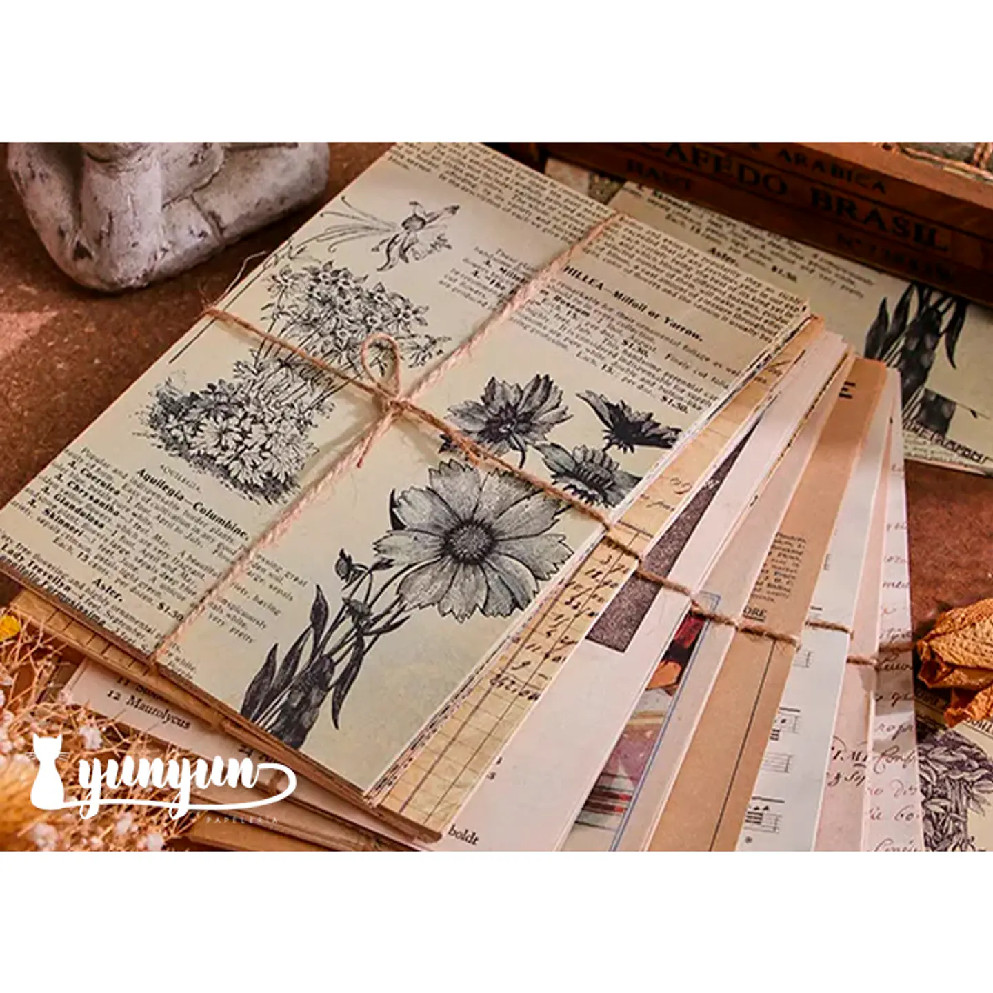 Retro Inspiration Material Paper - 30 pzas 8