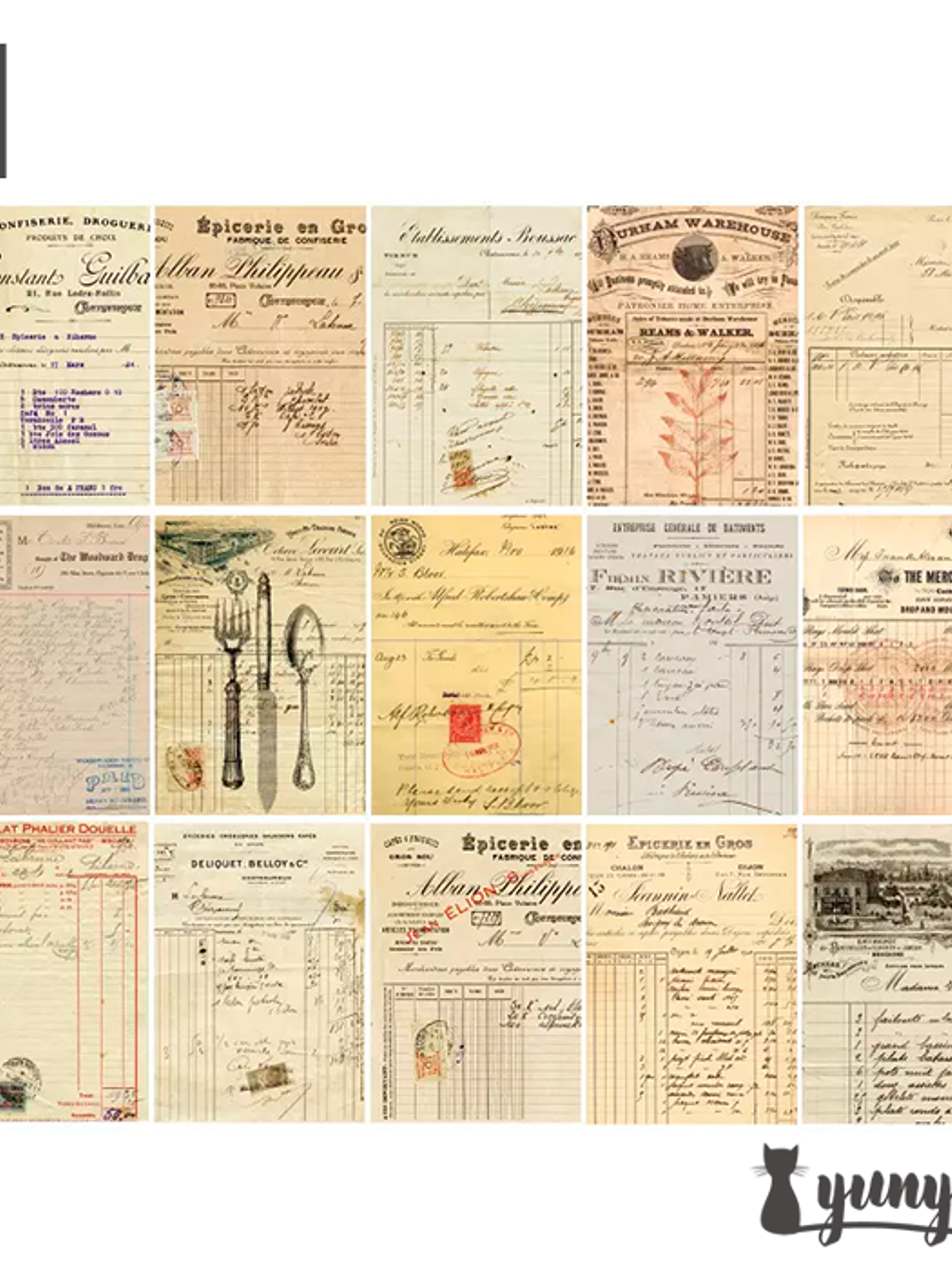 Retro Inspiration Material Paper - 30 pzas 18