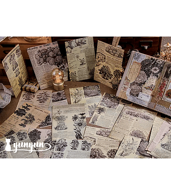 Retro Inspiration Material Paper - 30 pzas