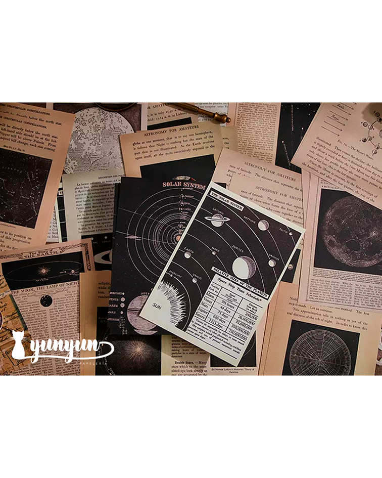 Retro Inspiration Material Paper - 30 pzas